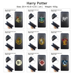 12 Styles Harry Potter PU Zipper Anime Long Wallet Purse