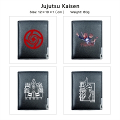 8 Styles Jujutsu Kaisen Cosplay PU Purse Folding Anime Short Wallet