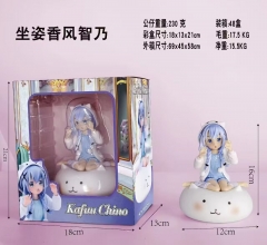 16CM Is the Order a Rabbit Kafuu Chino Anime Girl Figure PVC Model Toy Doll