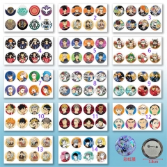 14 Styles 8PCS/SET 58MM Haikyuu Anime Badge Brooch
