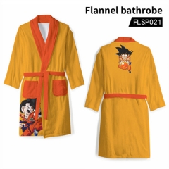 2 Styles Dragon Ball Z Cosplay Decoration Cartoon Anime Flannel Pajamas