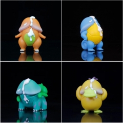 4 Styles GK Pokemon Squirtle/Charmander/Bulbasaur/Psyduck Anime PVC Figure Toy