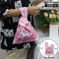 Pretty Soldier Sailor Moon Cartoon Pattern Anime Wrist Bag