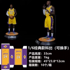33CM NBA Star Kobe Bryant Basketball Anime PVC Figure Toy