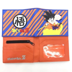 (9.5*22.5CM) Dragon Ball Z Cartoon Pattern Purse Anime PVC Wallet