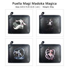 7 Styles Puella Magi Madoka Magica Cosplay PU Purse Folding Anime Short Wallet