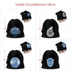 7 Styles Doctor Who Cartoon Pattern Anime Knitted Hat