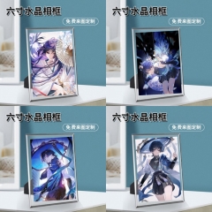 40 Styles Genshin Impact Wanderer Anime Crystal Photo Frame (With Picture)