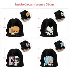 8 Styles Bleach Cartoon Pattern Anime Knitted Hat