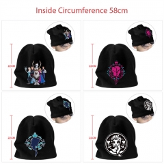 6 Styles Frozen Cartoon Pattern Anime Knitted Hat