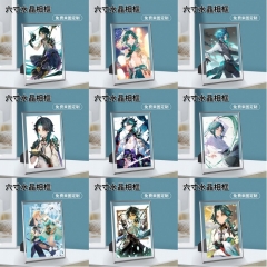 40 Styles Genshin Impact Xiao Game Anime Crystal Photo Frame (With Picture)