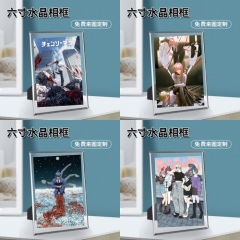 42 Styles Chainsaw Man Cartoon Anime Crystal Photo Frame (With Picture)