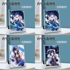 26 Styles Genshin Impact Yelan Game Anime Crystal Photo Frame (With Picture)