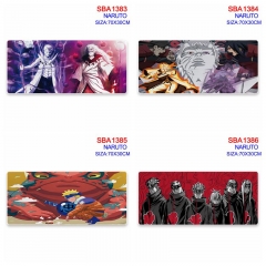 30*70CM 4 Styles Naruto Cartoon Pattern Anime Mouse Pad