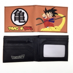 Dragon Ball Z Cartoon PVC Material Short Purse Anime Wallet