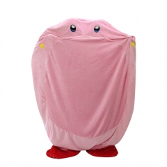 4 Size Kirby Cartoon Anime Plush Flannel Sleeping Bag Pajamas