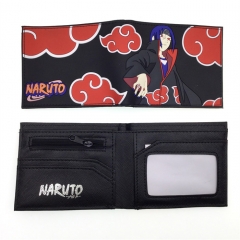 Naruto Cartoon PVC Material Short Purse Anime Wallet