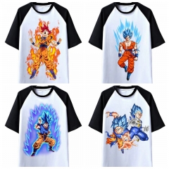 13 Styles Dragon Ball Z Cartoon Pattern Anime T Shirt