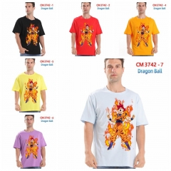 35 Styles Dragon Ball Z Cartoon Pattern Anime T Shirt