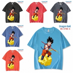 36 Styles Dragon Ball Z Cartoon Pattern Color Printing Anime T shirts