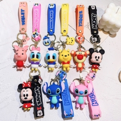 13 Style Mickey Mouse Anime Figure Keychain