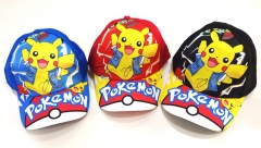 3 Styles Pokemon Pikachu For Children's Baseball Cap Anime Hat