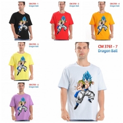 35 Styles Dragon Ball Z Cartoon Short Sleeve Anime T Shirt