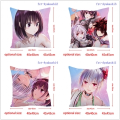 2 Sizes 5 Styles Ayakashi Triangle Cartoon Square Anime Pillow