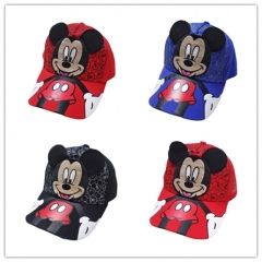 6 Styles Mickey Mouse and Donald Duck For Children's Baseball Cap Anime Hat