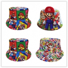 16 Styles Super Mario Bro Anime Fisherman's Hat