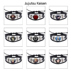 28 Styles Jujutsu Kaisen Cartoon Anime Bracelet Wristband