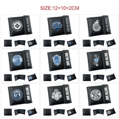 9 Styles Doctor Who PU Folding Purse Anime Short Wallet