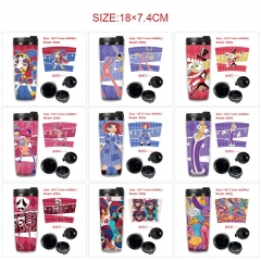 12 Styles The Amazing Digital Circus Cartoon Pattern Mug Anime Plastic Water Cup