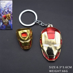 Marvel Iron Man Alloy Anime Keychain