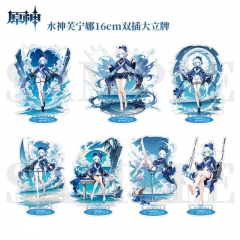 15CM 7 Styles Genshin Impact Acrylic Anime Standing Plate
