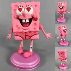 15.5CM SpongeBob SquarePants Anime PVC Figure Model Toy