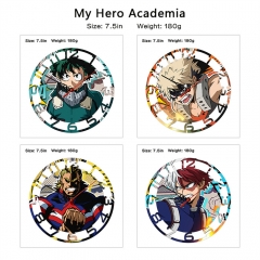 7 Styles My Hero Academia Cartoon Decoration Anime Wall Clock