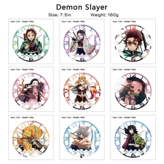 11 Styles Demon Slayer: Kimetsu no Yaiba Cartoon Decoration Anime Wall Clock
