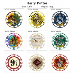 18 Styles Harry Potter Cartoon Decoration Anime Wall Clock