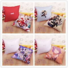 2 Sizes 11 Styles Genshin Impact Cosplay Decoration Cartoon Anime Pillow
