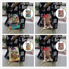 (21.5*15.5cm) 3 Styles Mononoke Cartoon Pattern Anime Phone Bag