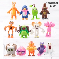 13PCS/SET 5.5-9CM My Singing Monsters Cartoon Anime PVC Figure Toy Doll