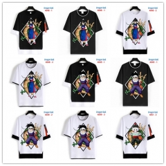 20 Styles Dragon Ball Z Short Sleeve Cartoon Anime T Shirts