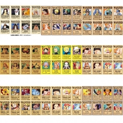 15 Styles One Piece WANTED Paper Anime Poster (SET)