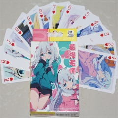 54PCS/SET Eromanga Sensei/Izumi Sagiri Cartoon Anime Poker