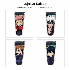 7 Styles 350ML Jujutsu Kaisen Cartoon Pattern Mug Anime Plastic Water Cup