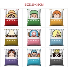 11 Styles 29*38CM One Piece Cartoon Pattern Anime Pillow