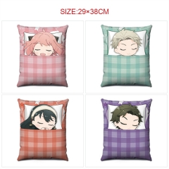 4 Styles 29*38CM Spy×Family Cartoon Pattern Anime Pillow