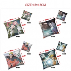 45*45CM 7 Styles Naruto Cartoon Pattern Anime Pillow