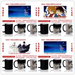 3 Styles Detective Conan Cartoon Pattern Ceramic Cup Anime Changing Color Ceramic Mug